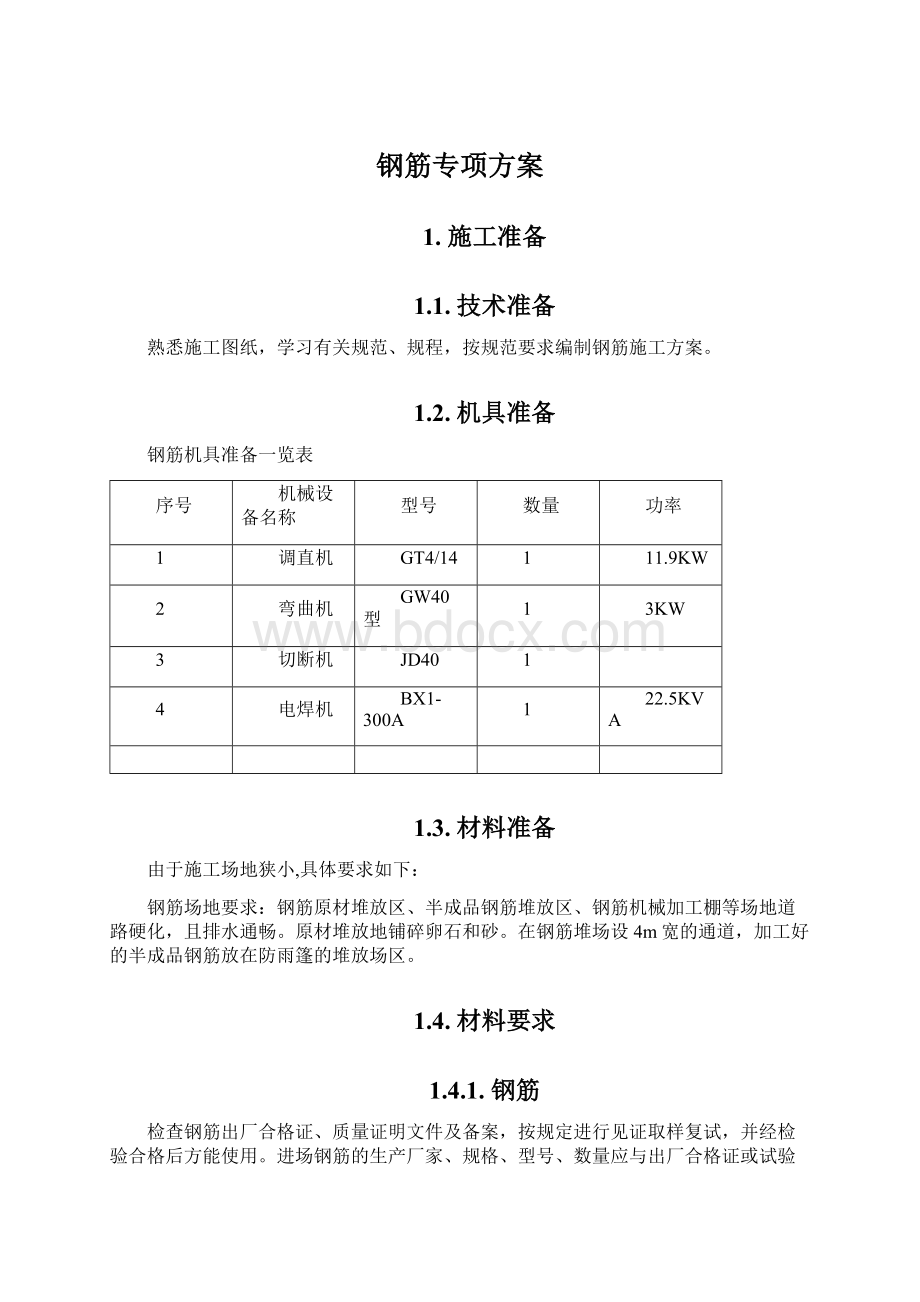 钢筋专项方案.docx_第1页