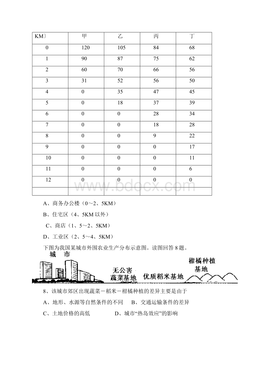 广东兴宁第第第一中学学学高三上年末考试文科综合.docx_第3页