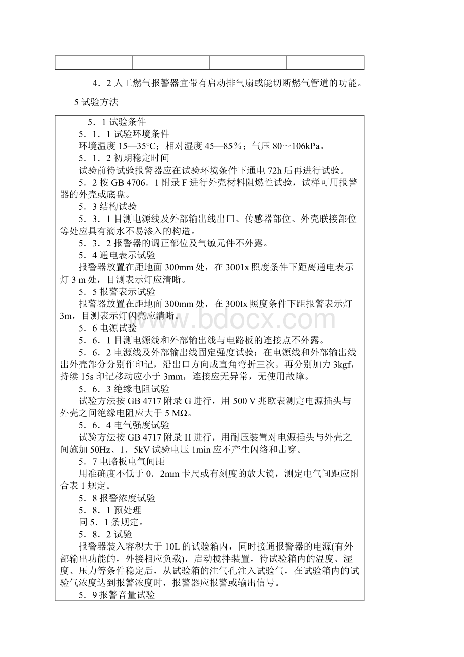 家用燃气泄漏报警器规范docWord文档格式.docx_第3页