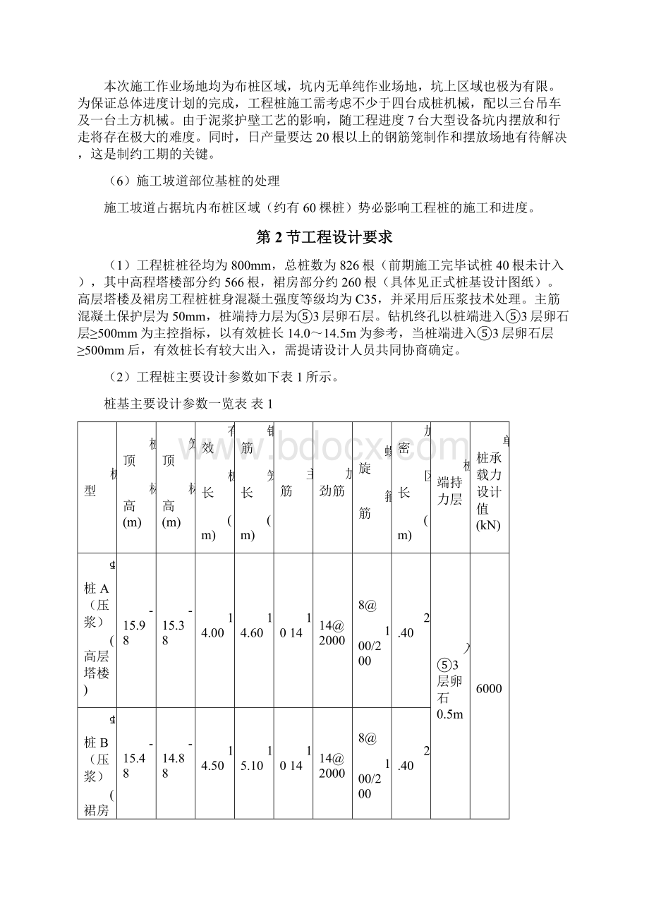 某广场项目桩基工程灌注桩及后压浆施工组织设计docWord格式文档下载.docx_第2页