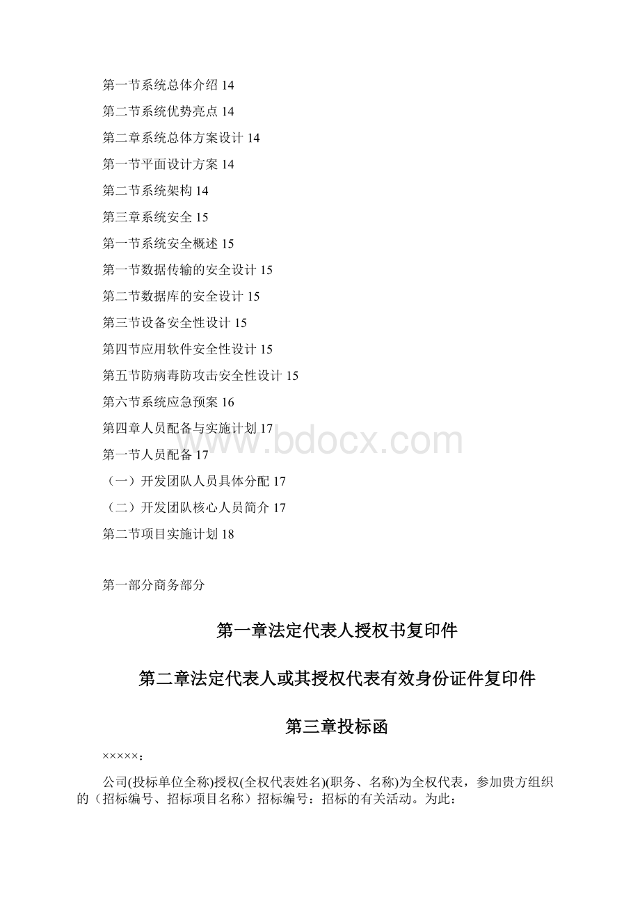 IT项目投标书模板Word格式.docx_第2页