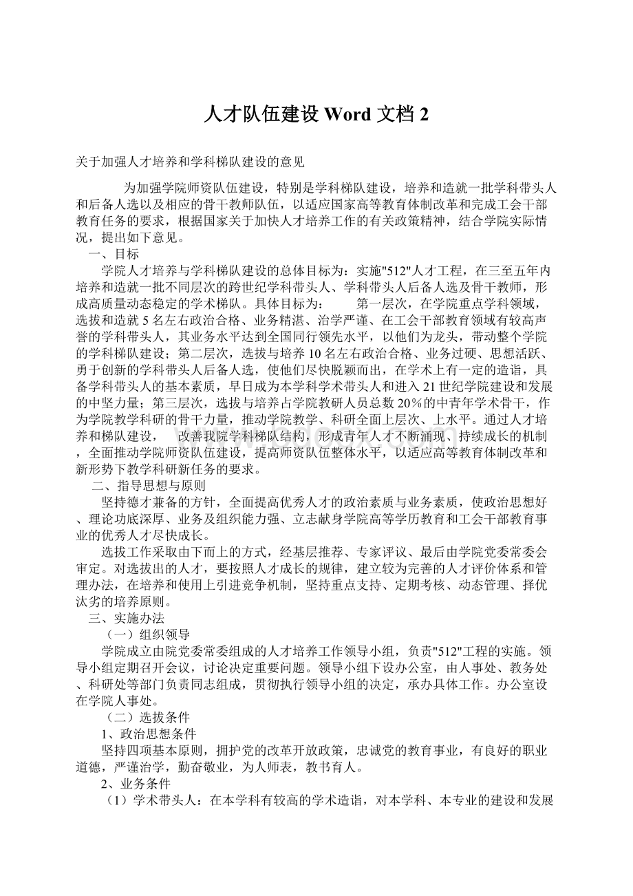 人才队伍建设Word 文档 2.docx_第1页