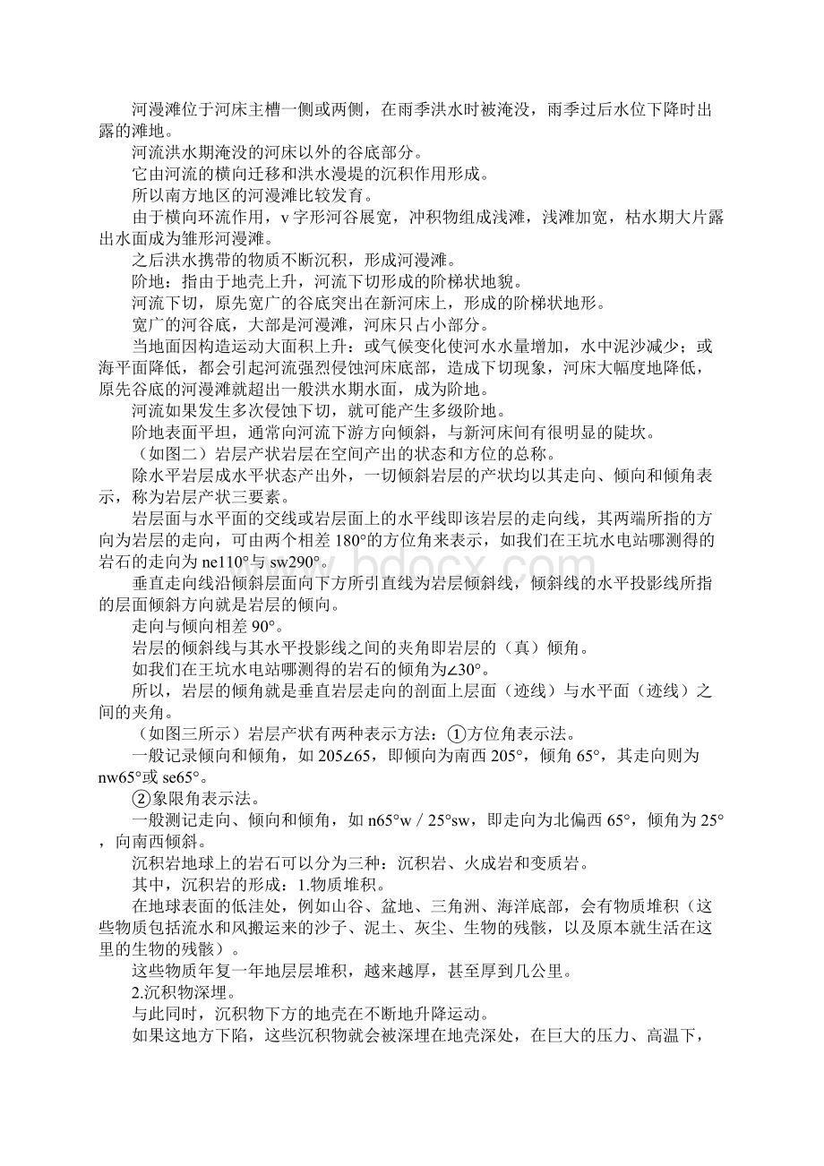 普通地质实习报告含日记.docx_第2页