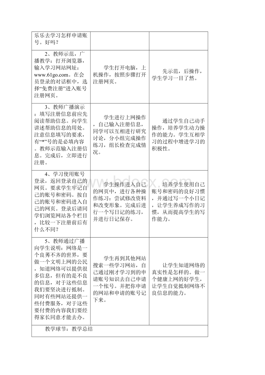 小学信息技术教本 五年级下册Word格式.docx_第2页