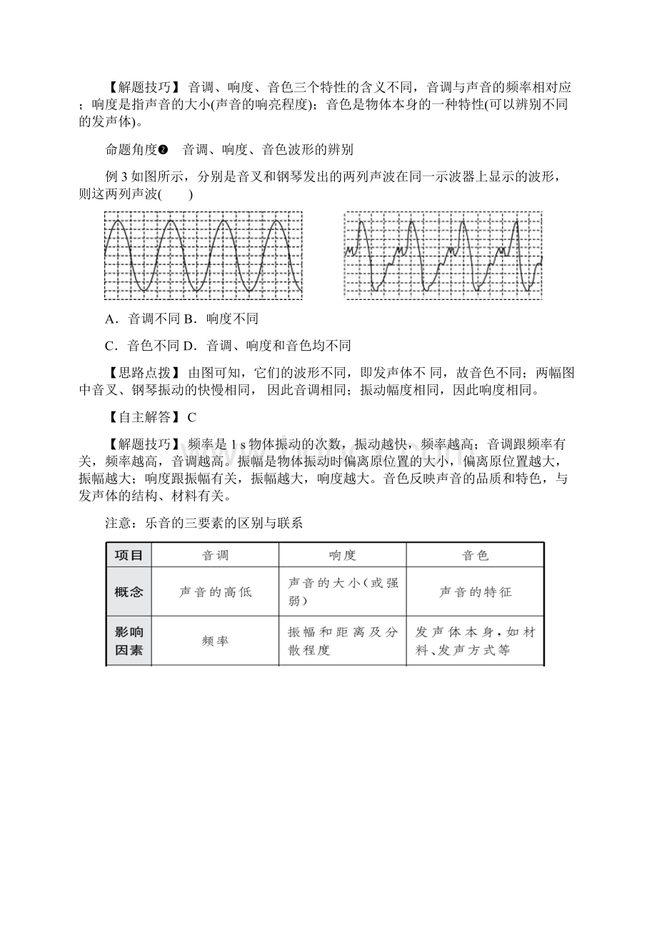 中考物理总复习 第三章 声的世界doc.docx_第3页