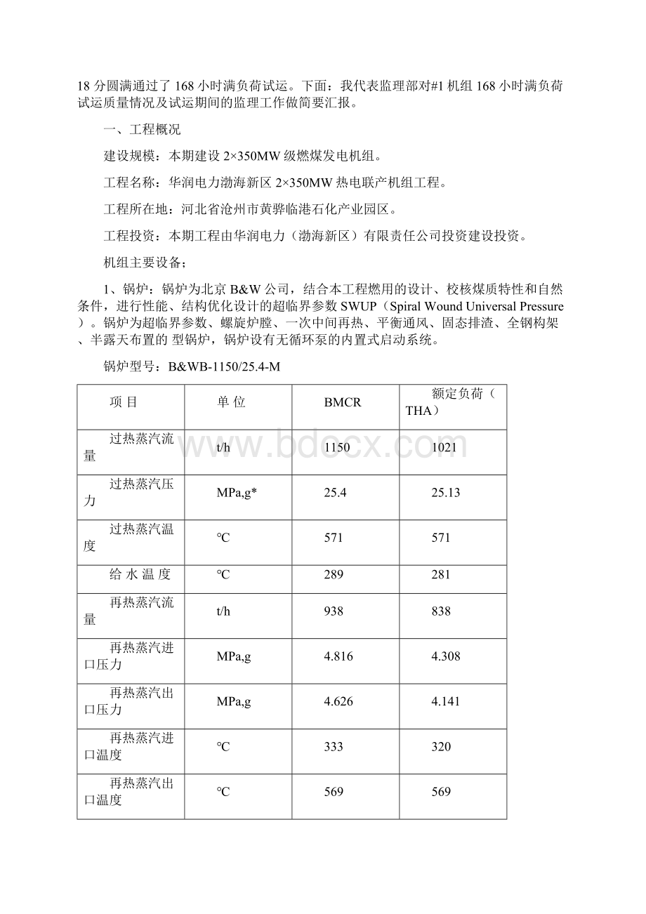 监理华润#1机组商业运行前监督检查监理汇报材料.docx_第2页