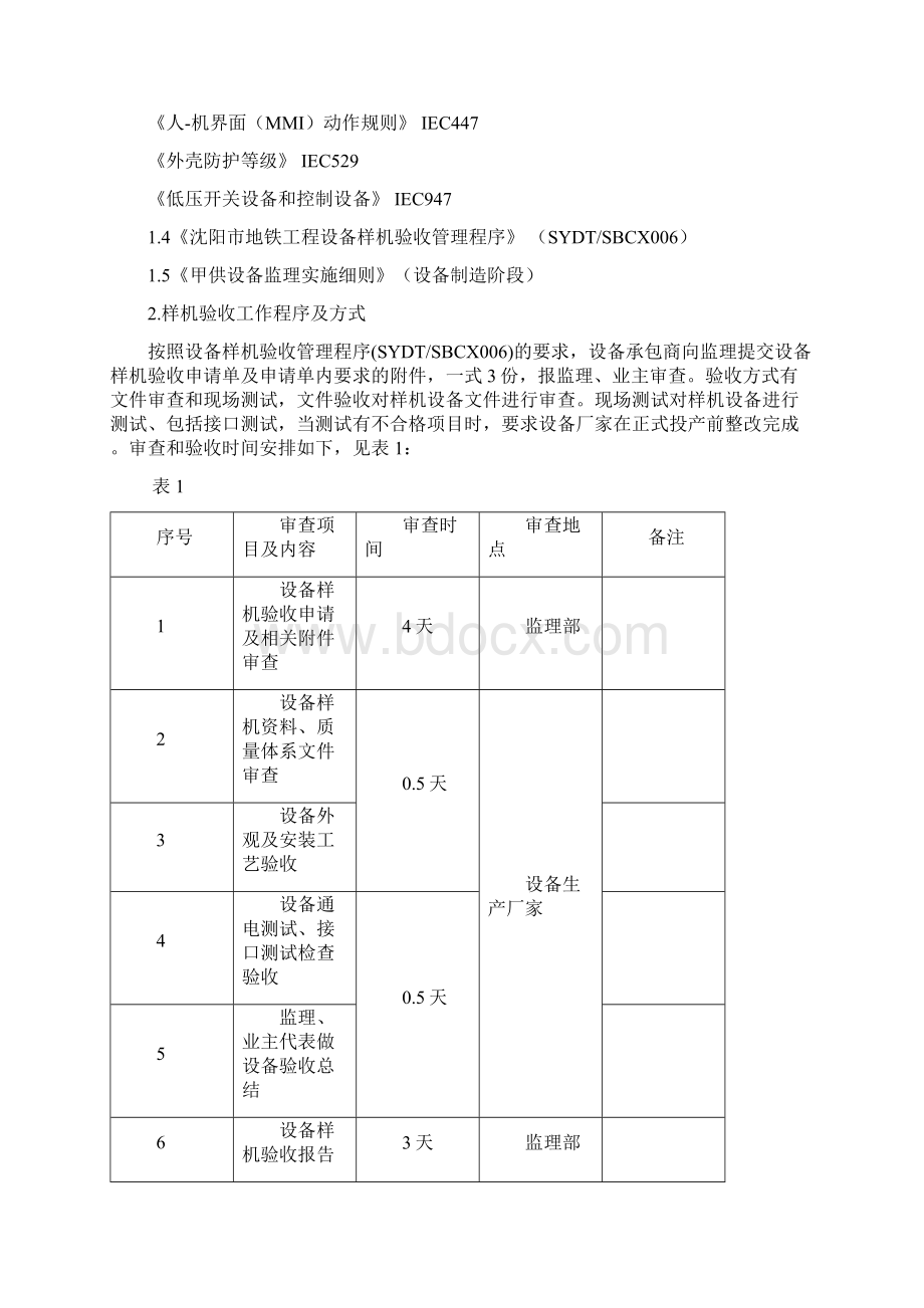 环控电控柜设备样机验收大纲.docx_第3页