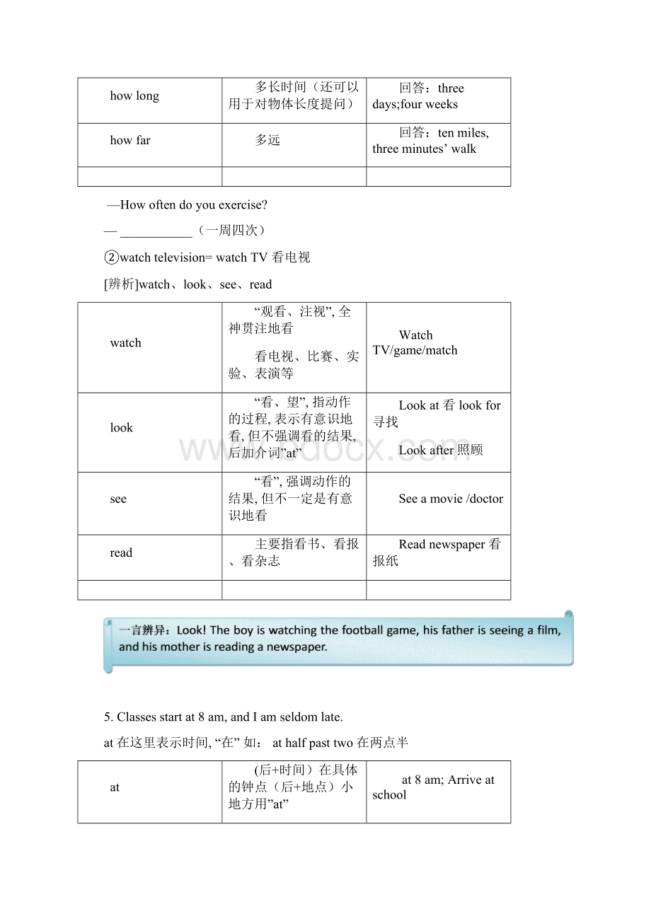 沪教牛津版广州英语七年级上册Unit 2 Daily life讲义Word格式文档下载.docx_第3页