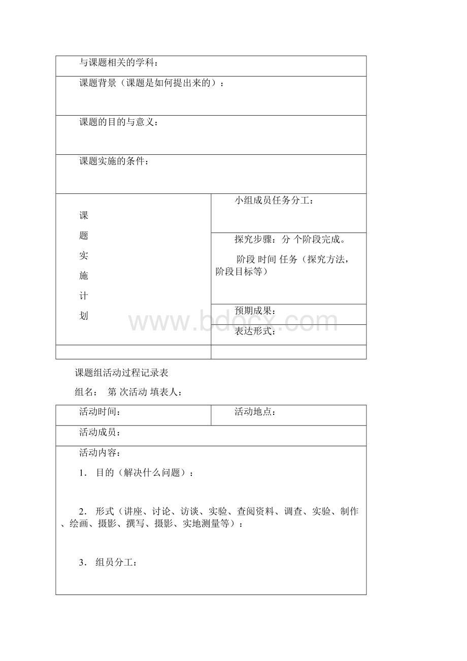 探究型课程表格.docx_第2页