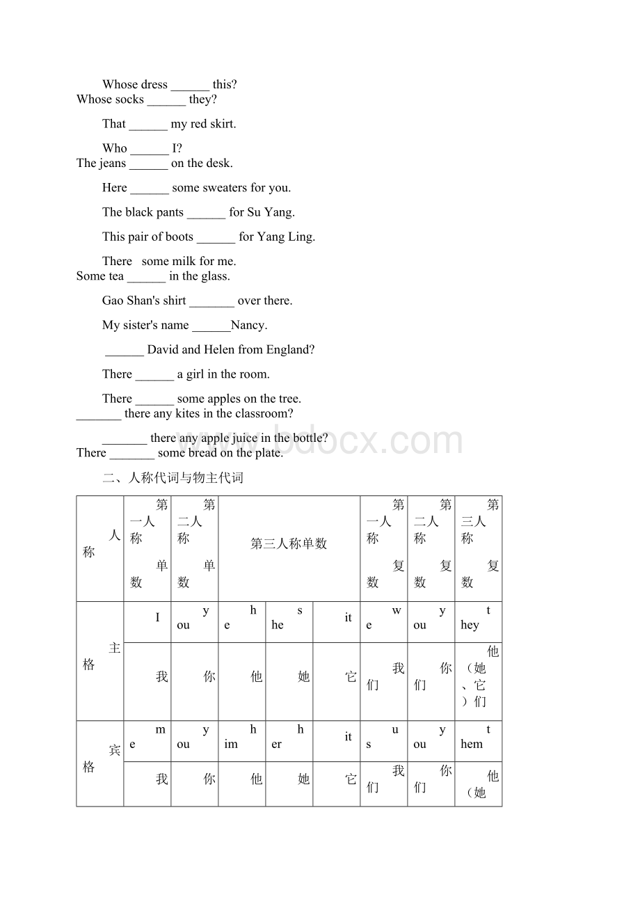 新目标英语七年级上语法总复习.docx_第2页