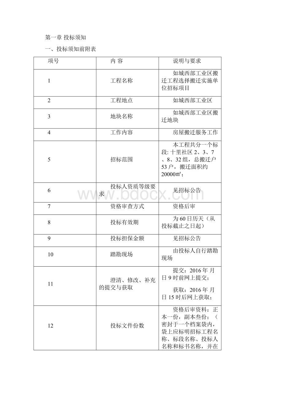 工业区搬迁工程招标文件Word文件下载.docx_第2页