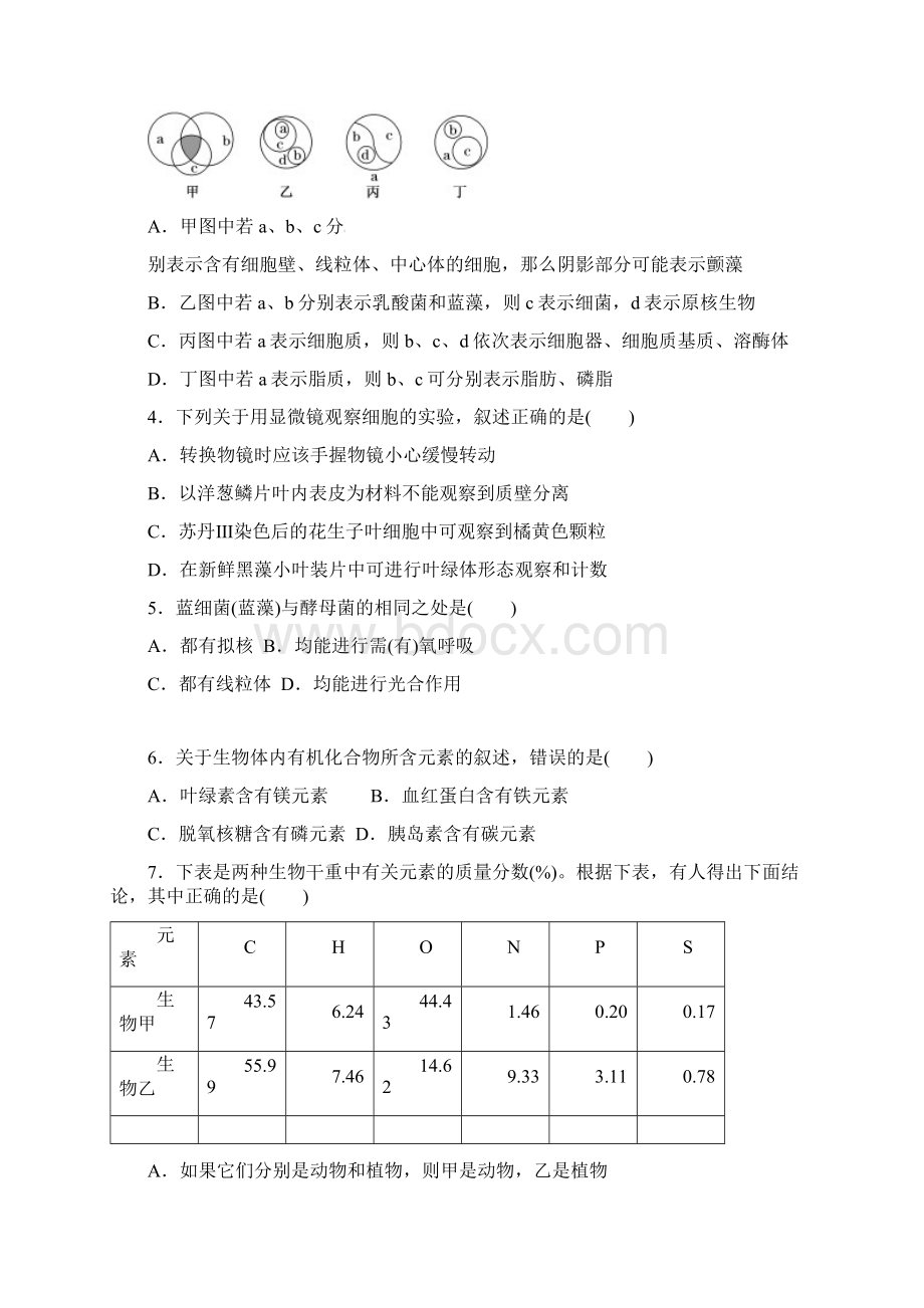 山东省淄博市淄川中学学年高二生物下学期期末考试试题含答案 师生通用Word格式.docx_第2页