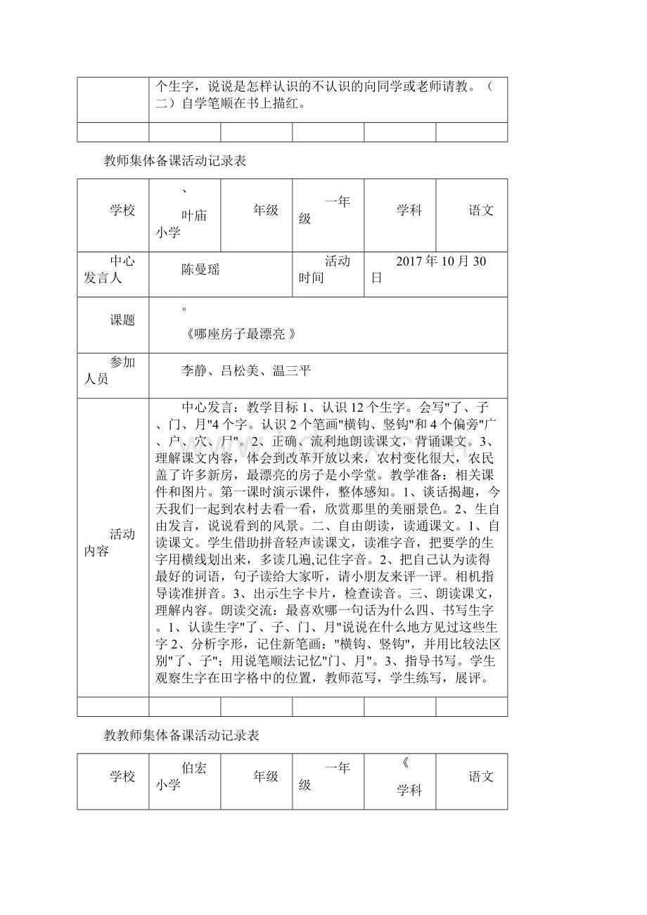 教师集体备课活动记录表.docx_第3页