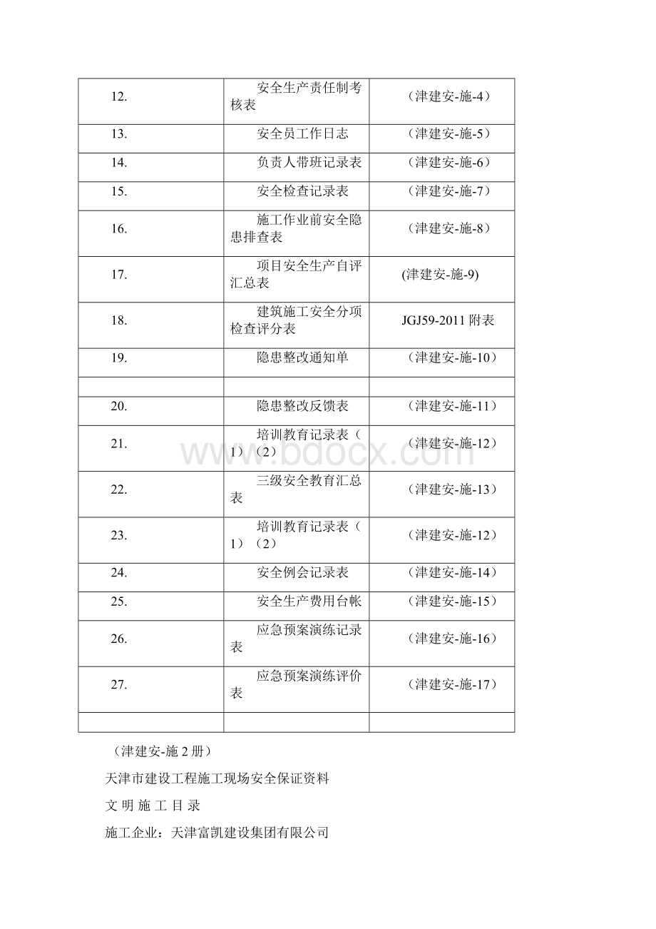 新版天津市建筑安全内业资料.docx_第2页