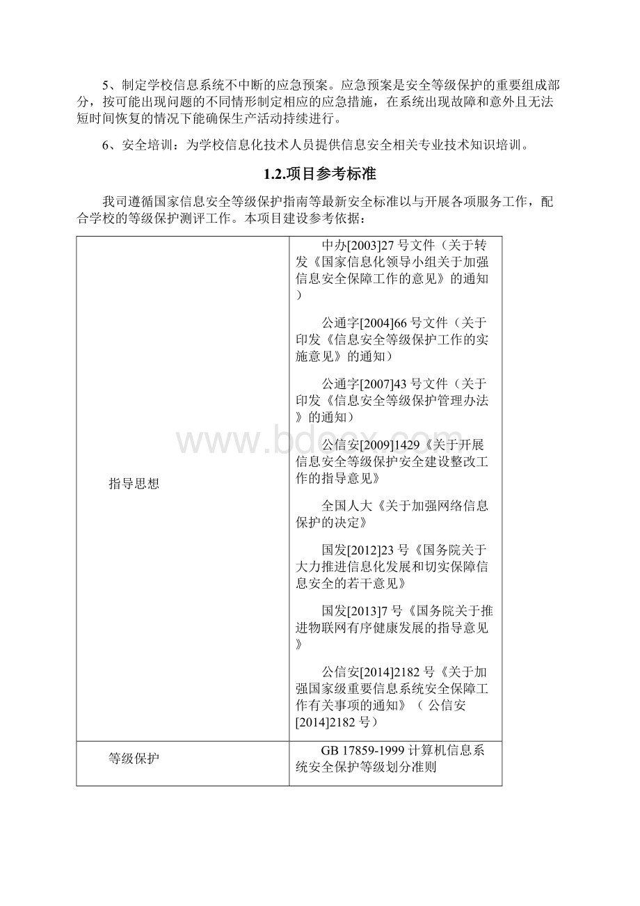 信息安全等级保护建设方案详细Word格式.docx_第2页