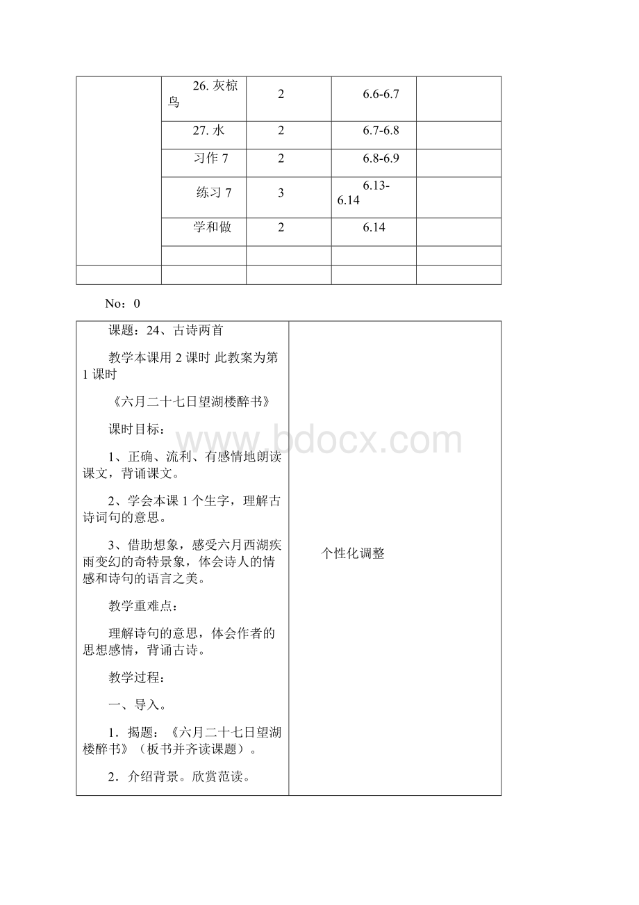 最新苏教版 五年级语文下册第七单元教案设计.docx_第2页