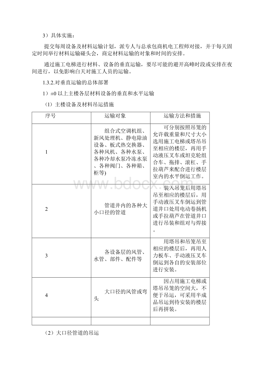 超高层建筑材料设备进场堆放及运输方案Word格式文档下载.docx_第2页