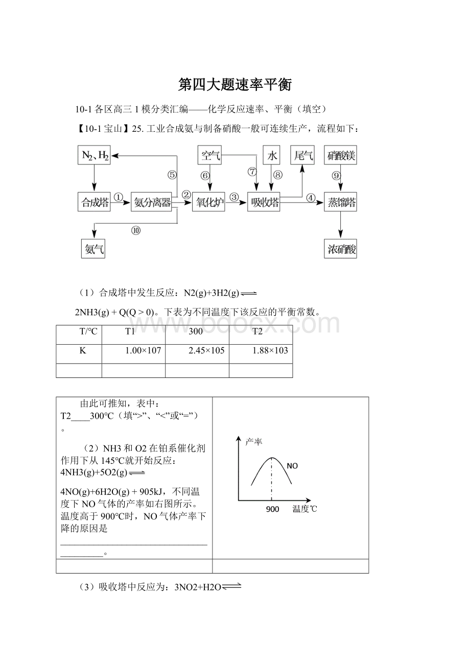 第四大题速率平衡Word下载.docx