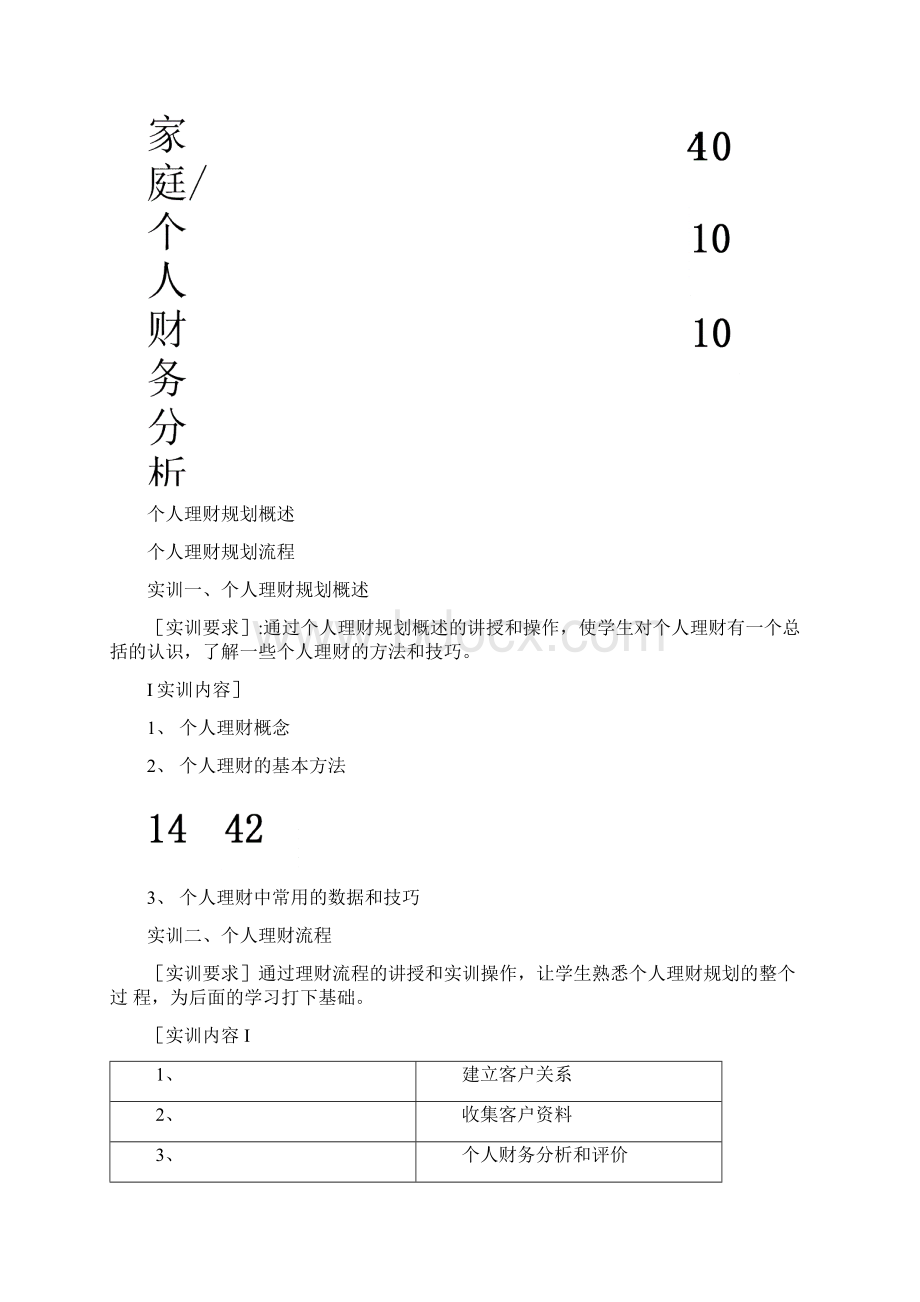 个人理财实训指导书Word文档下载推荐.docx_第2页