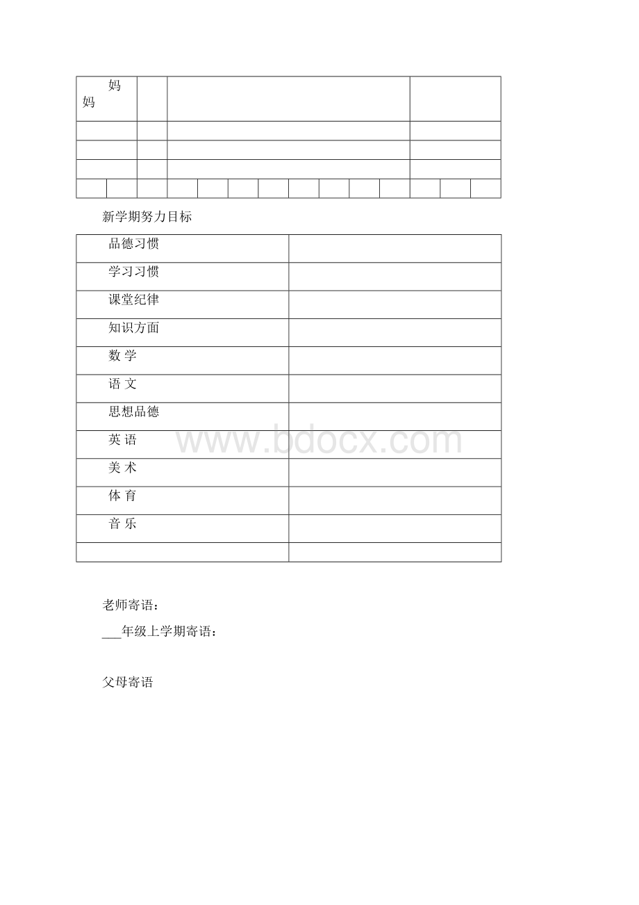 小学学生成长记录袋样本Word下载.docx_第3页