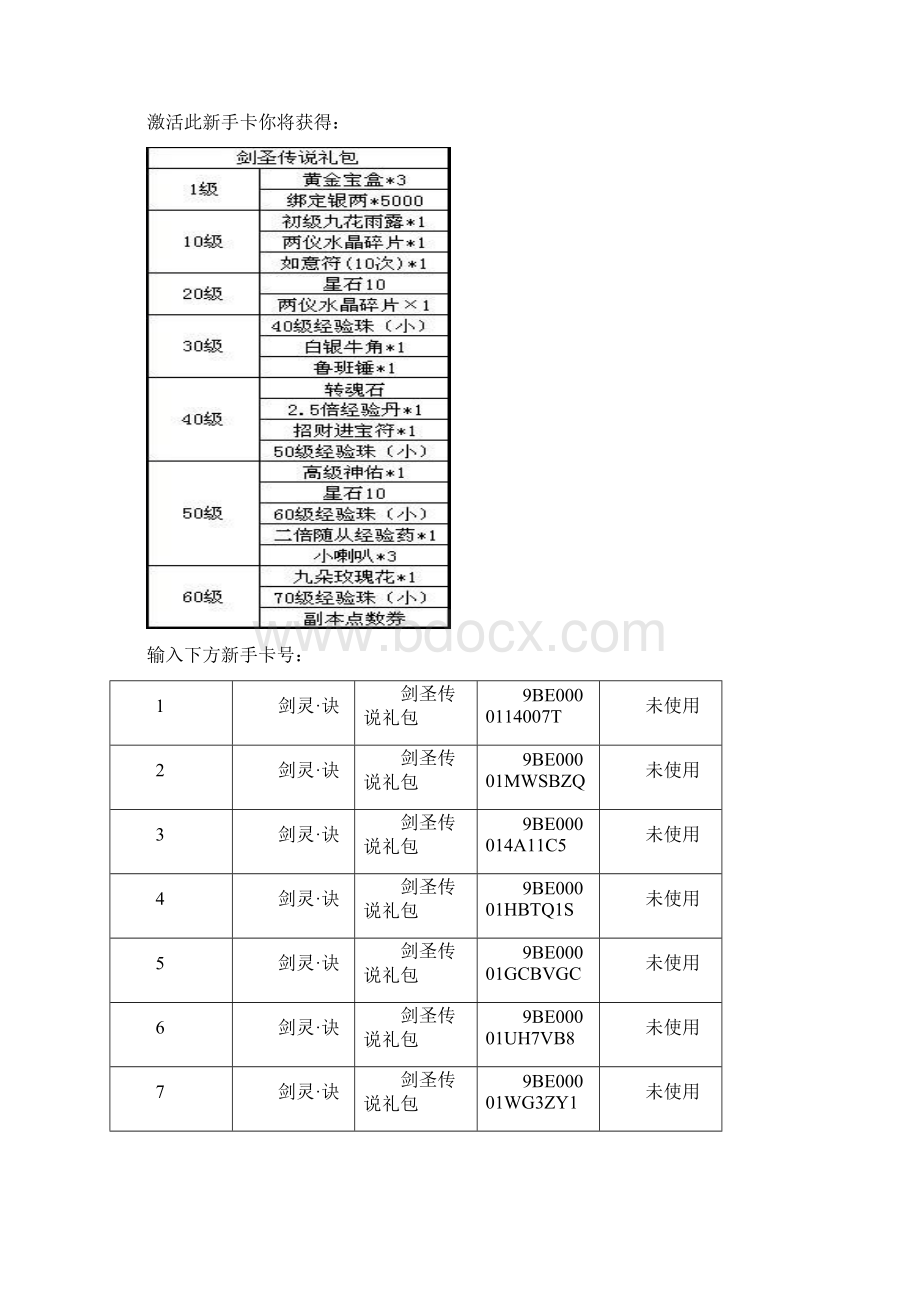 剑灵决降龙极致修罗刹最新新手卡及激活方式.docx_第2页