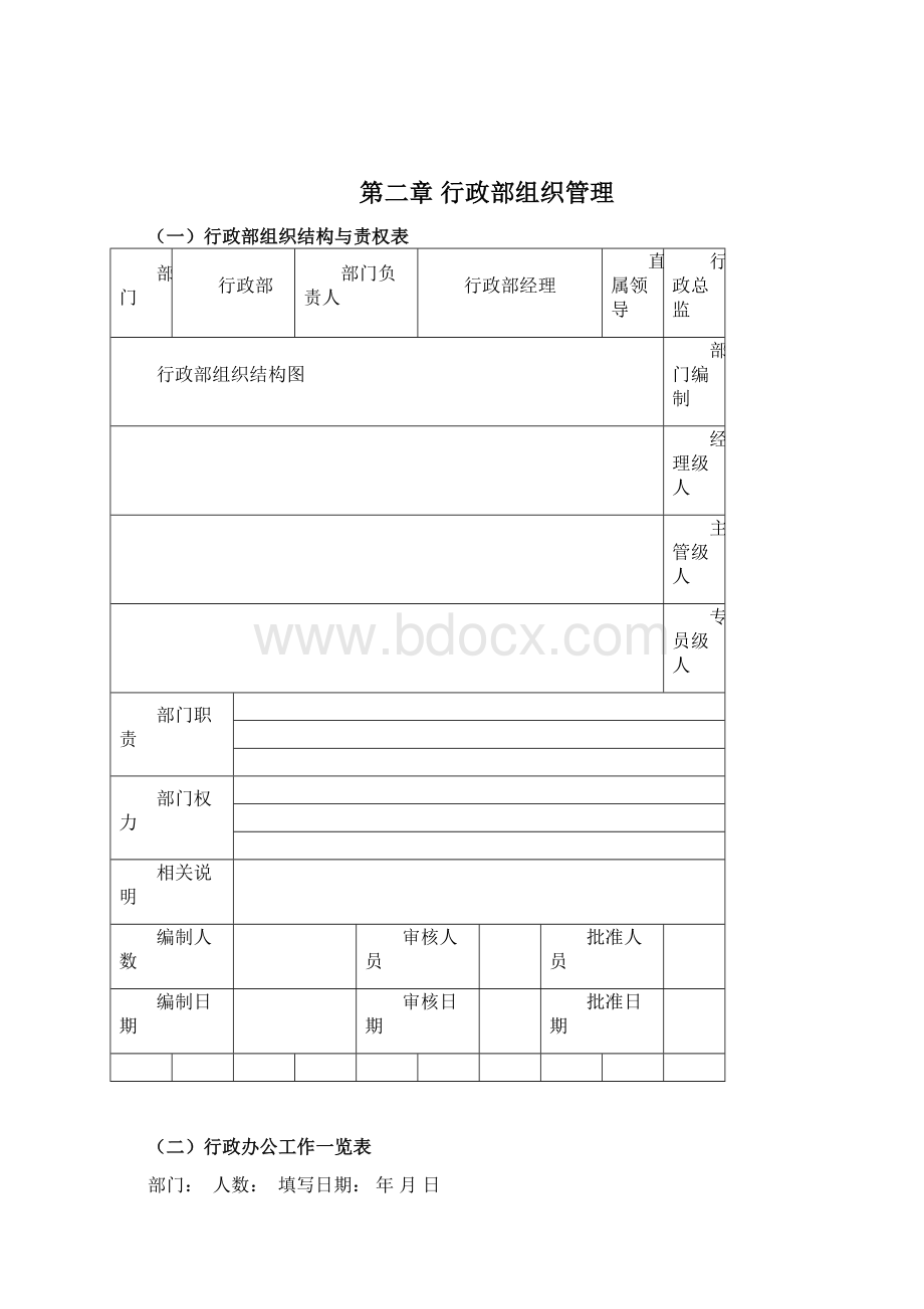 《行政管理职位工作手册》最新版Word文档下载推荐.docx_第3页