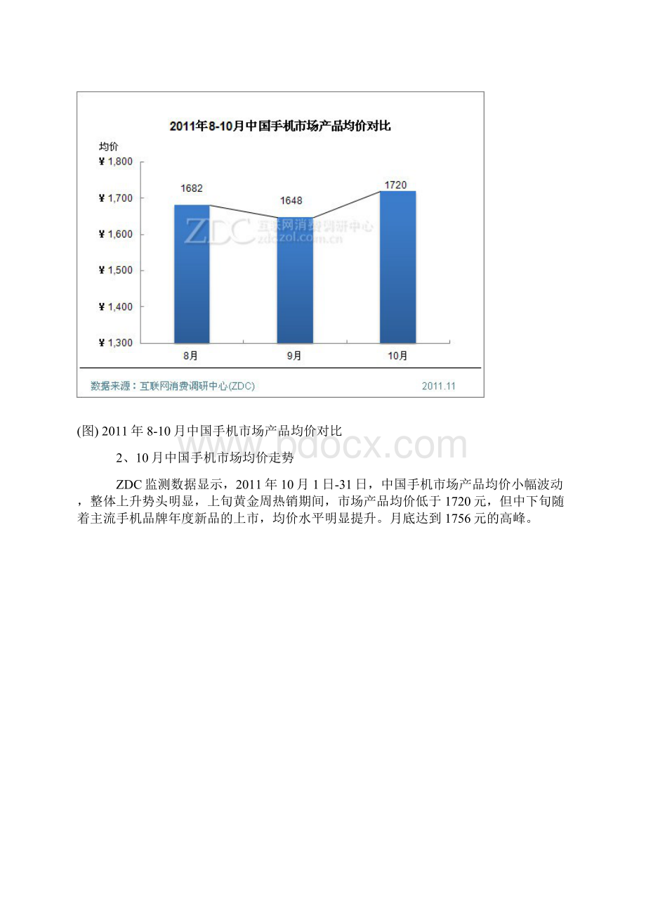 XXXX年中国手机市场价格分析报告.docx_第2页