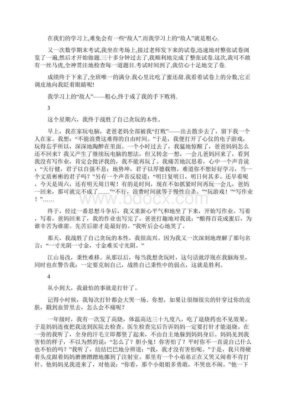 我战胜了胆小450字作文Word格式文档下载.docx_第2页