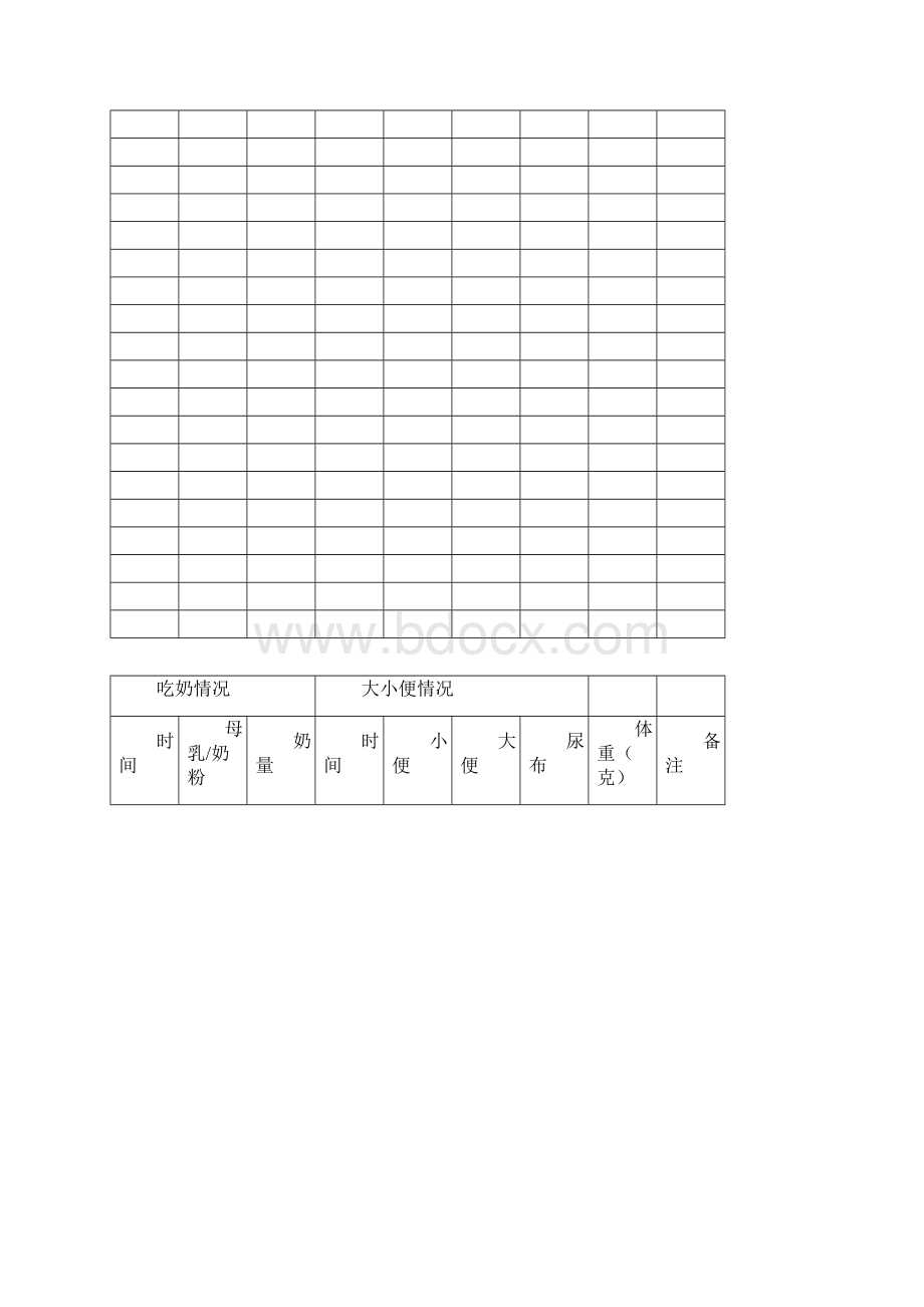 婴儿生活登记表.docx_第2页