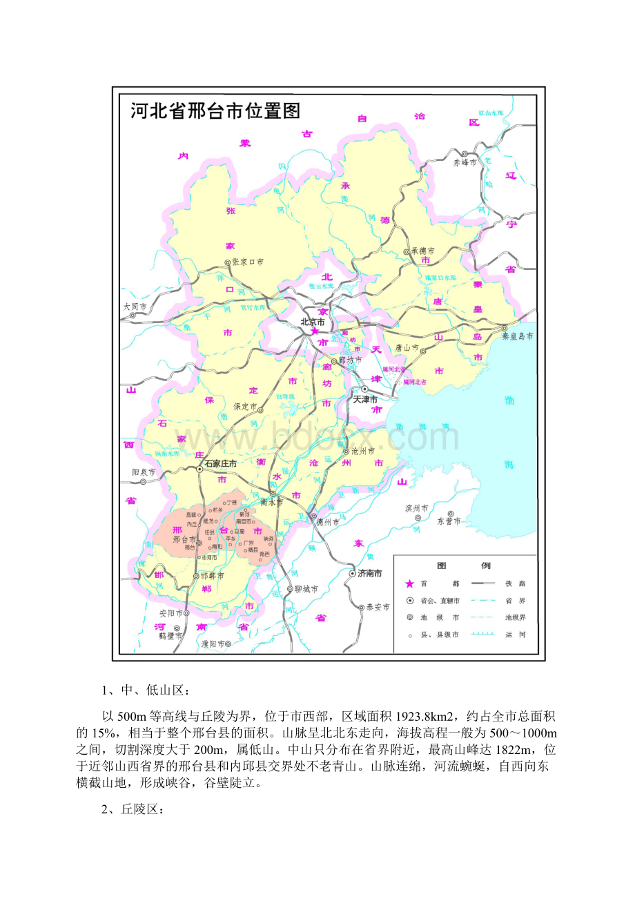 邢台市地理地质与环境汇总doc.docx_第2页