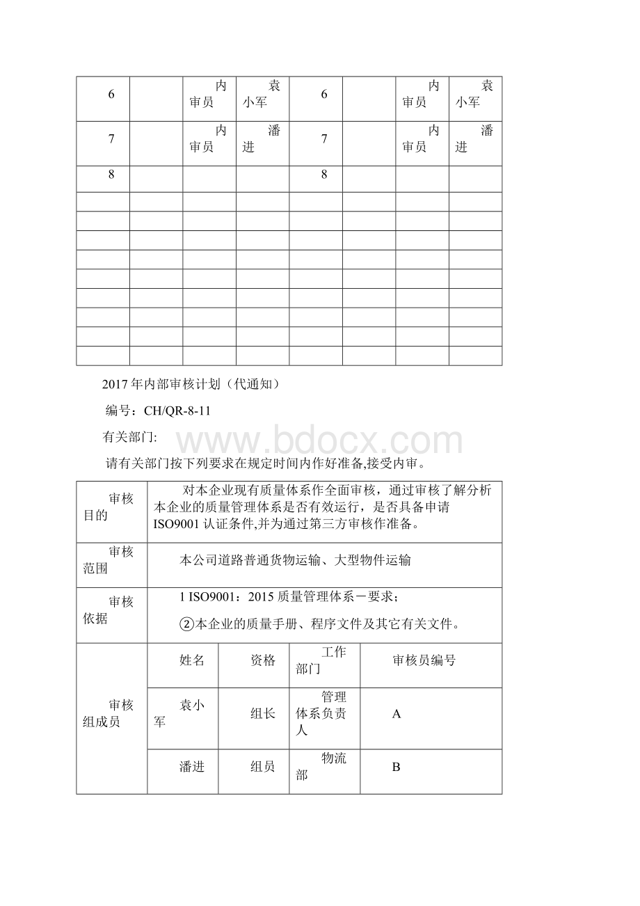 内部审核及管理评审报告.docx_第3页