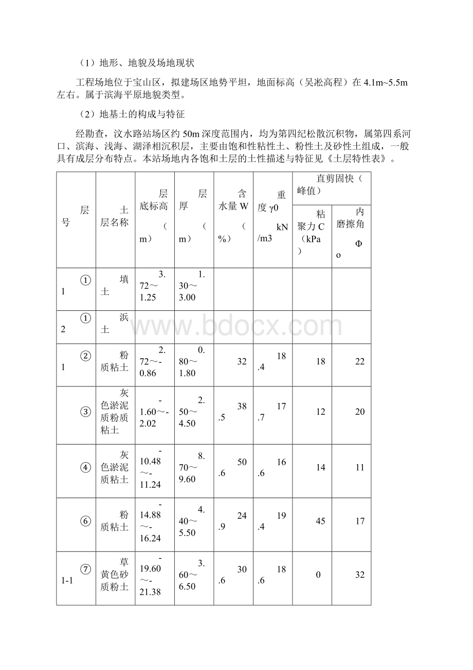 上海市轨道交通7号线一期7号线汶水路站监测方案.docx_第3页