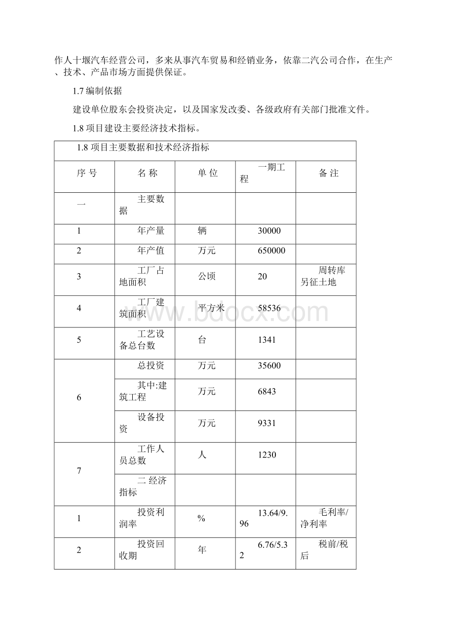 XX载重汽车工业园工程建设项目可行性研究报告.docx_第2页