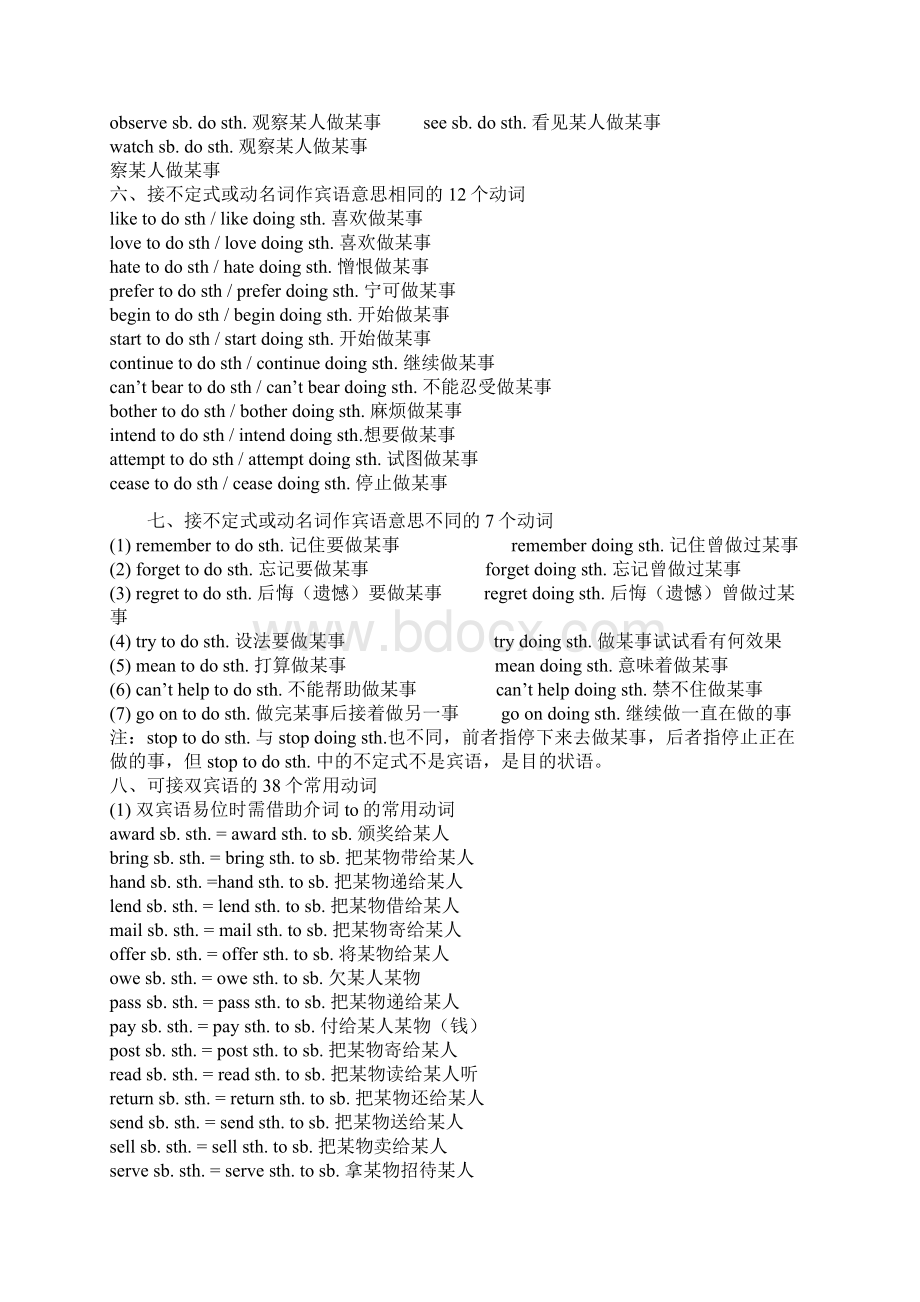 英语常用固定搭配最全.docx_第3页