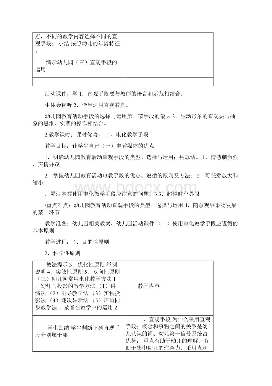 幼儿园教育活动设计和实施教学案Word文档格式.docx_第3页