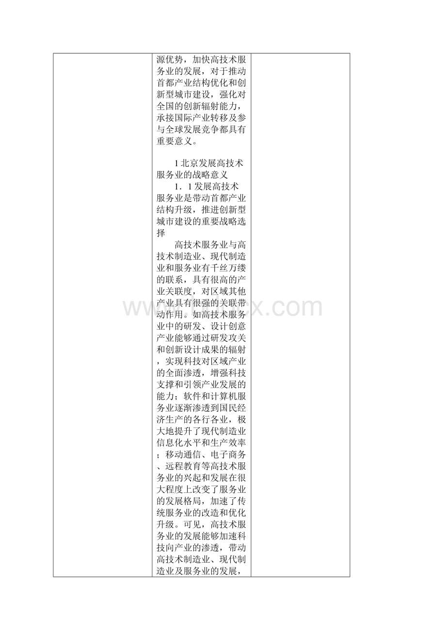 北京高技术服务业发展环境与比较优势分析.docx_第2页