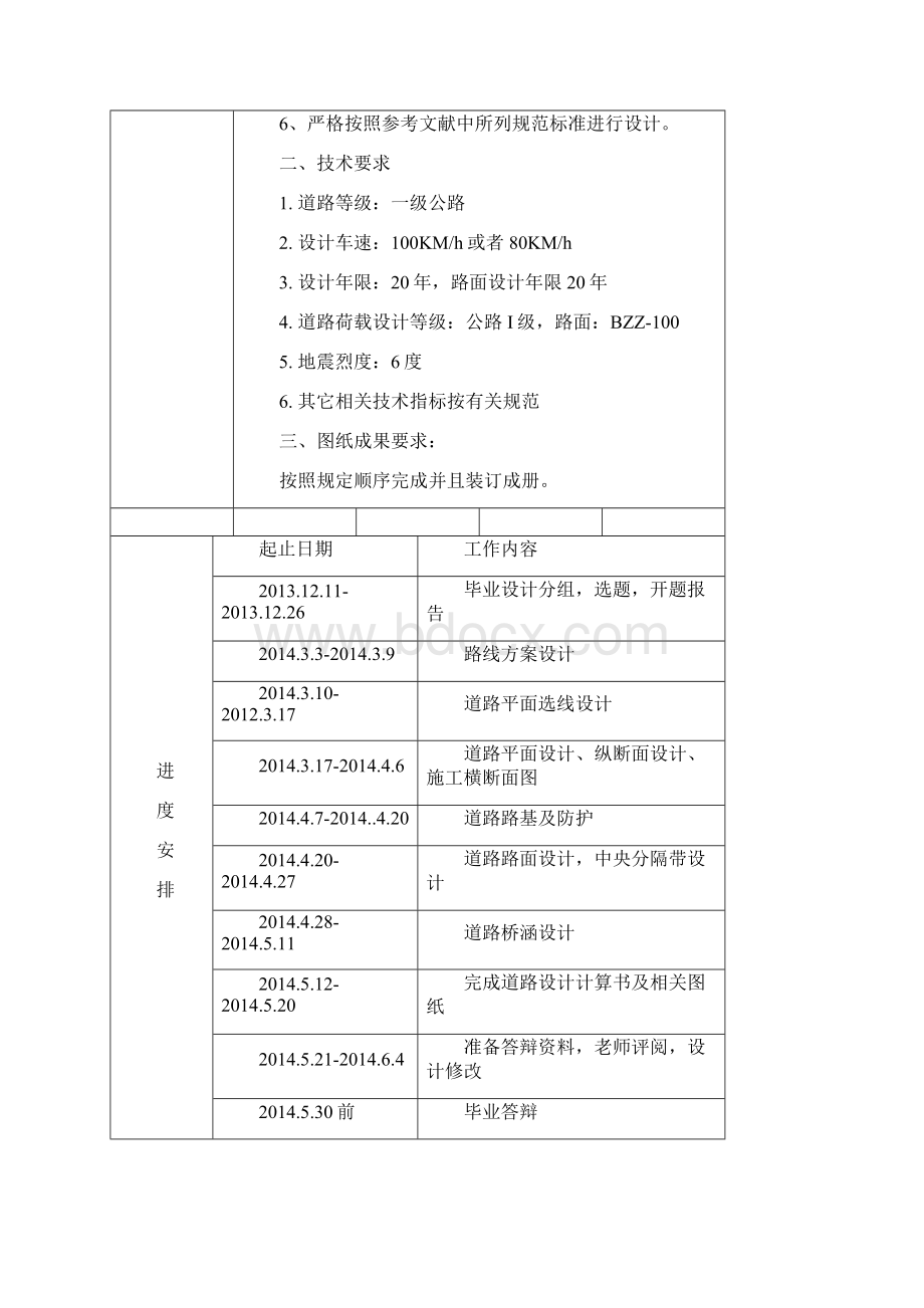 湖南工业大学本科毕业设计论文过程管理资料一级公路组Word文档下载推荐.docx_第3页