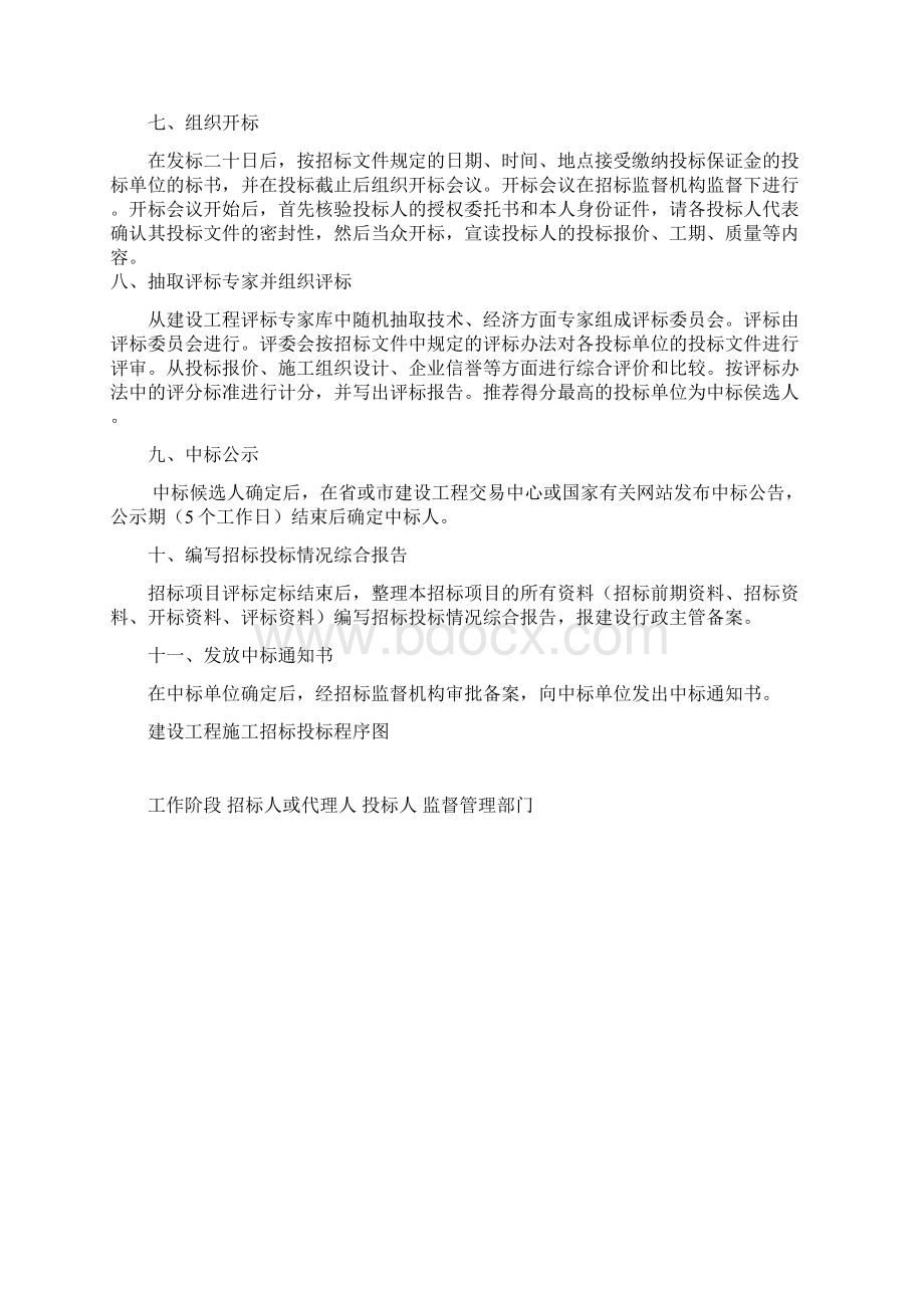 招标代理的机构设置运作机制及流程.docx_第3页