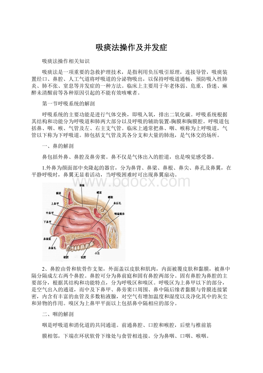 吸痰法操作及并发症.docx_第1页