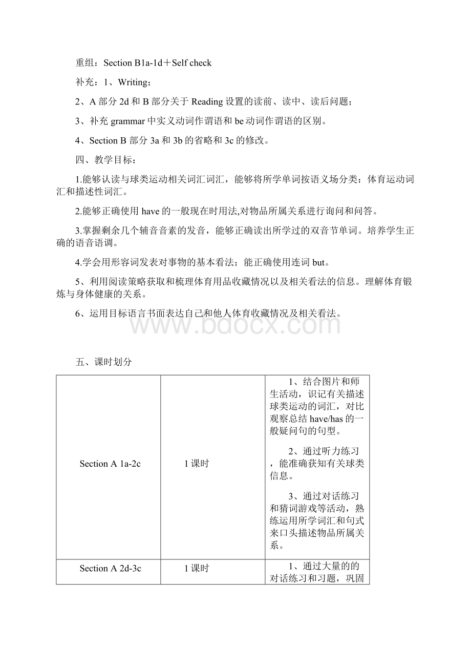 七年级英语第5单元集体备课.docx_第2页