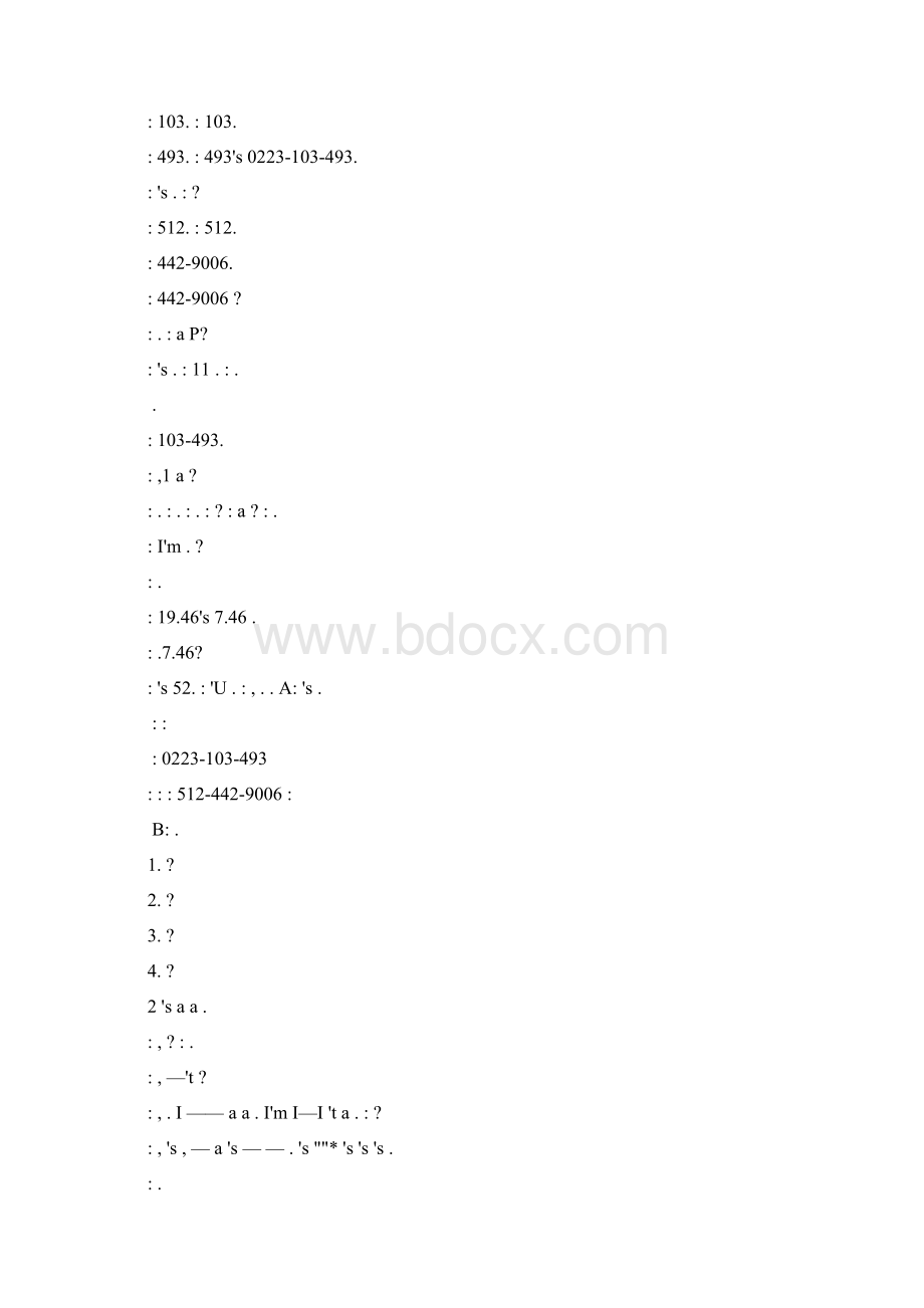 教案听力教程1第二版施心远13与15单元听力原文及答案.docx_第2页