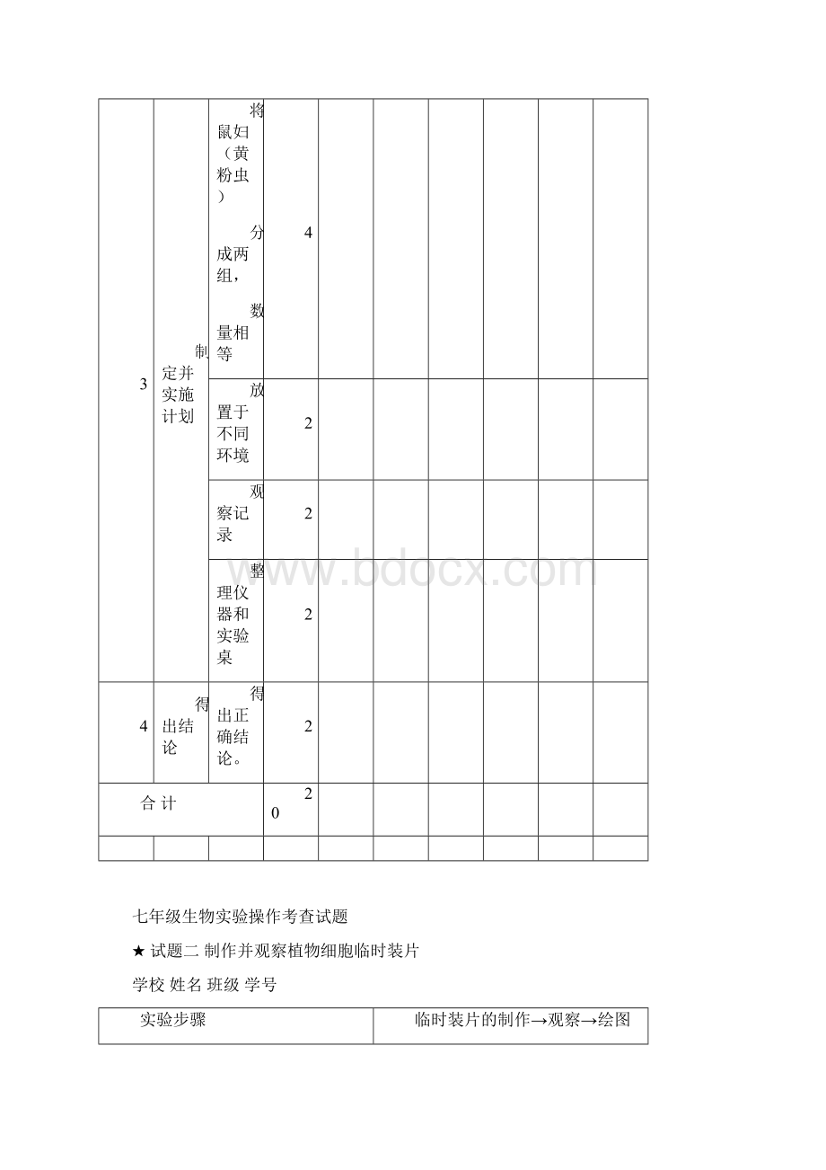 七年级生物实验.docx_第2页