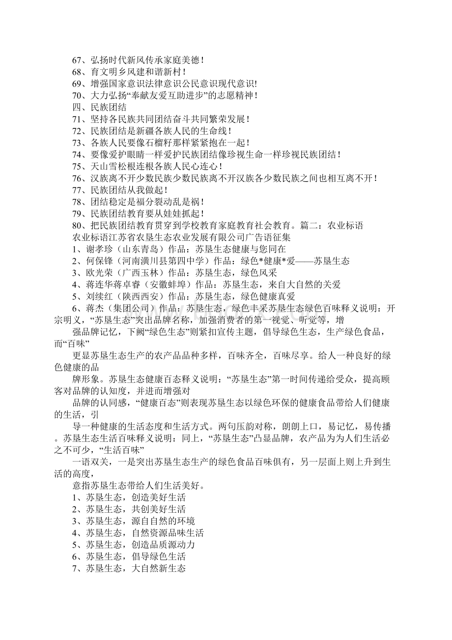 援疆标语经典用语大全.docx_第3页