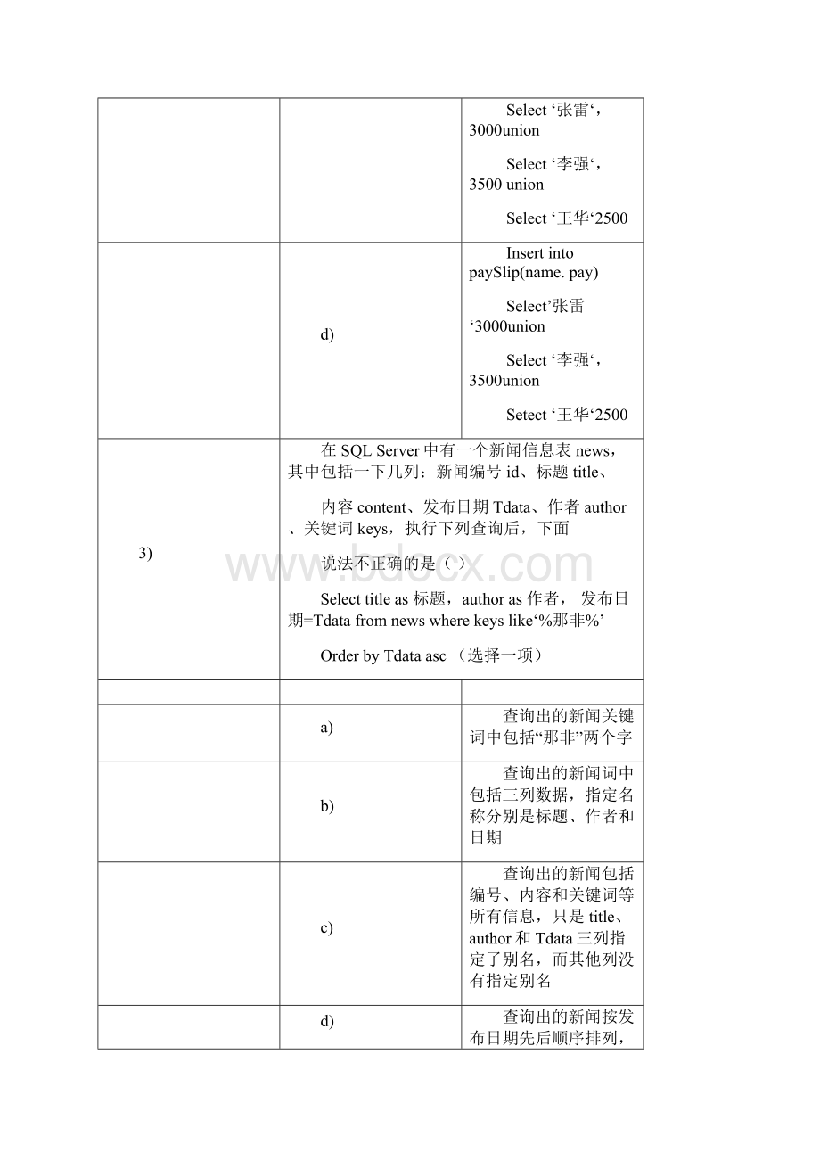 SQL试题.docx_第2页