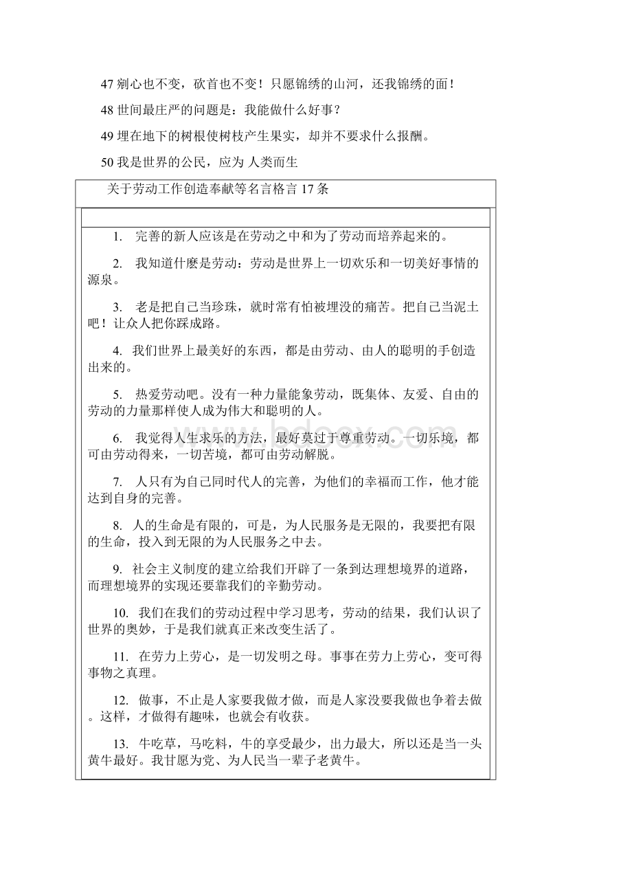 奉献格言服务格言工作格言沟通格言Word文档下载推荐.docx_第3页