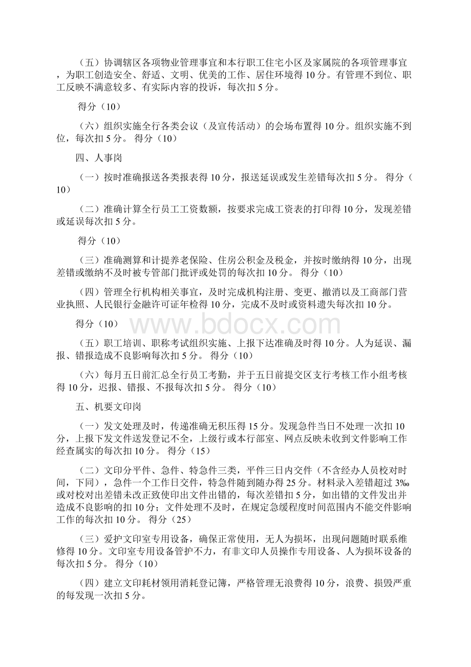 综合办公室考核指标及标准.docx_第3页