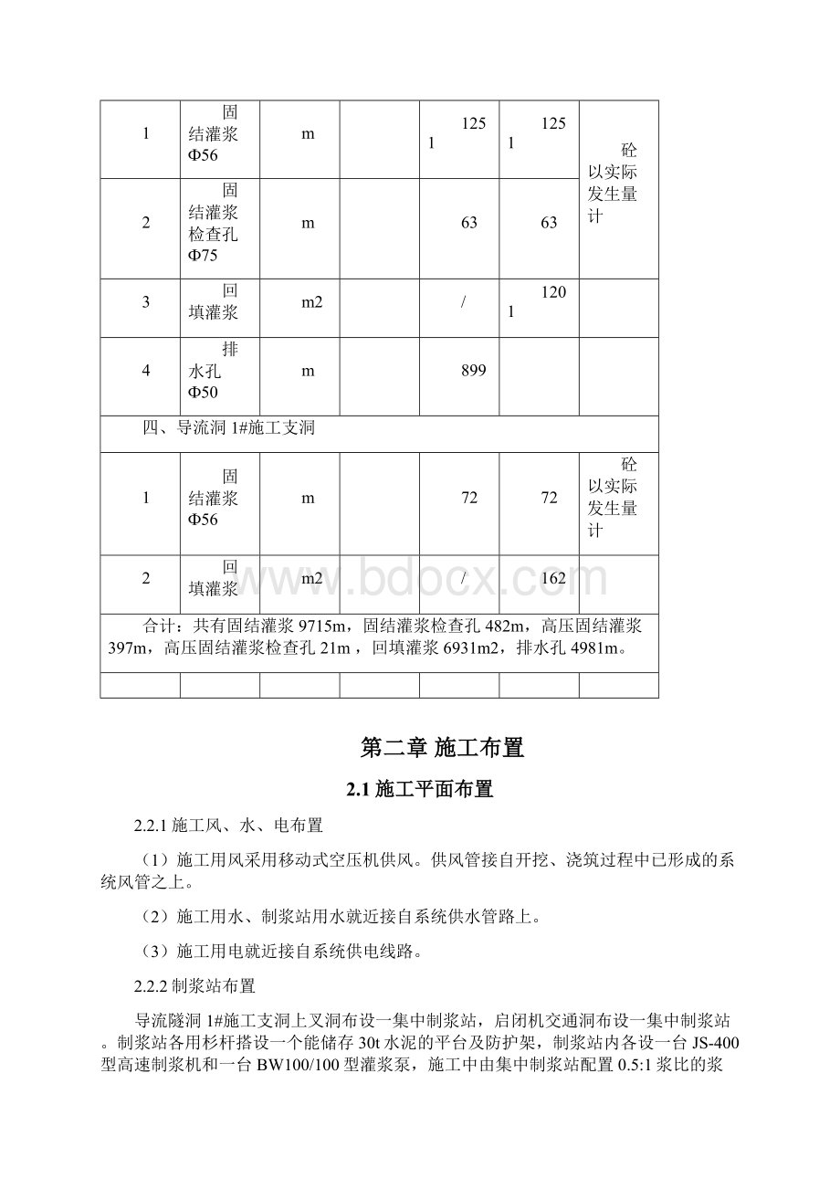 导流洞基础处理施工组织设计.docx_第3页