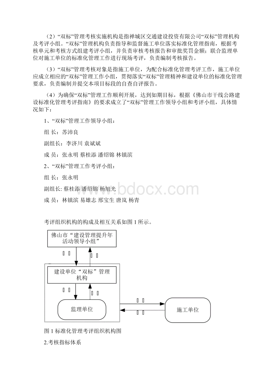 魁奇路西延线工程5标标准化管理考评办法.docx_第3页