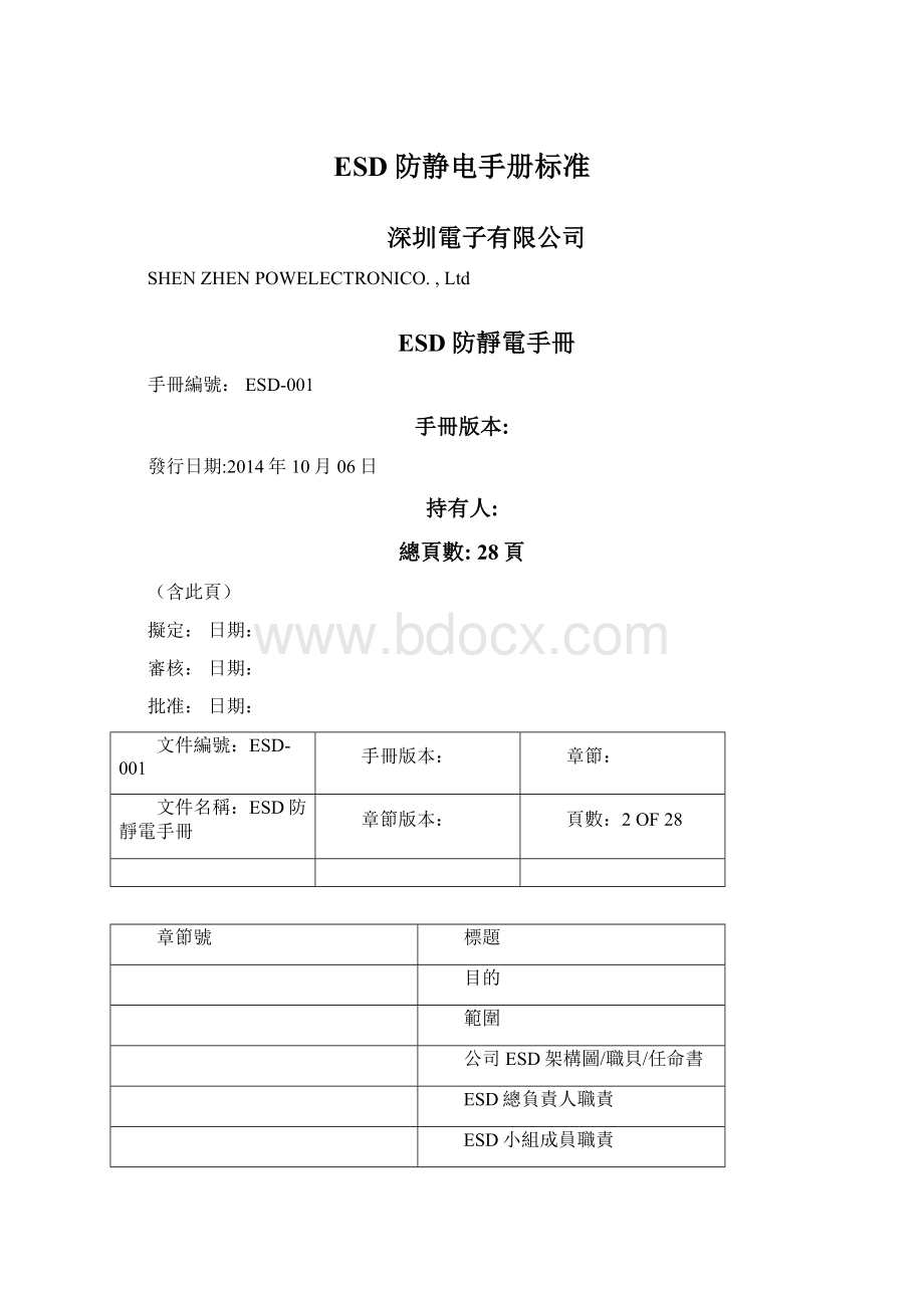 ESD防静电手册标准Word文档下载推荐.docx_第1页