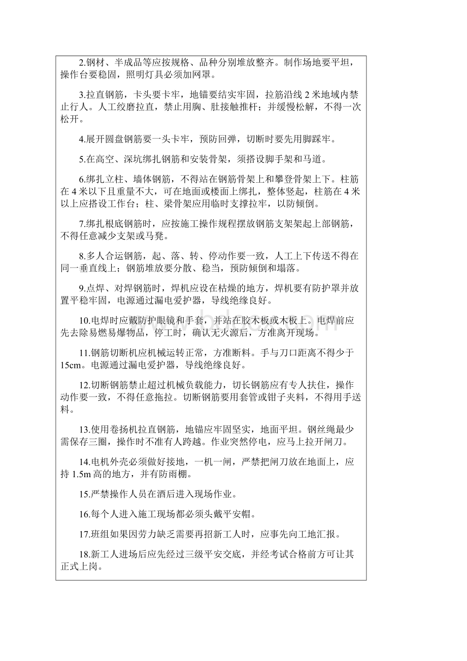 班组级安全教育培训记录.docx_第3页